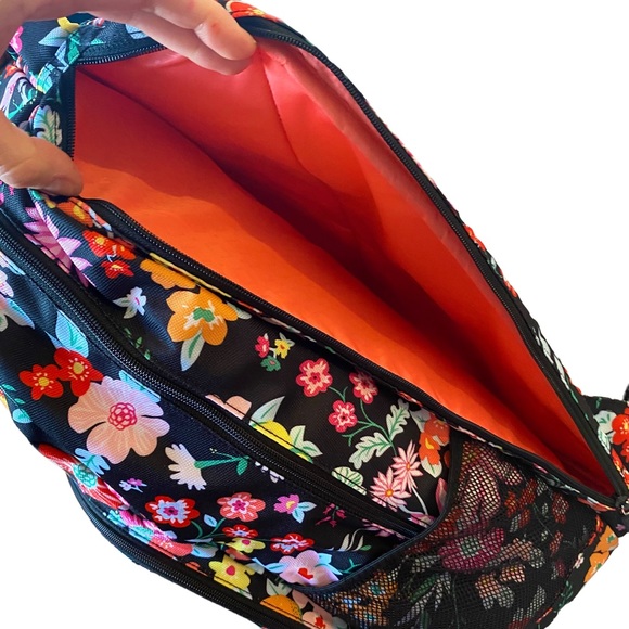 HP π₯³ π VERA BRADLEY | TANGERINE TWIST LIGHTEN UP ESSENTIAL LARGE BACKPACK - Picture 11 of 16